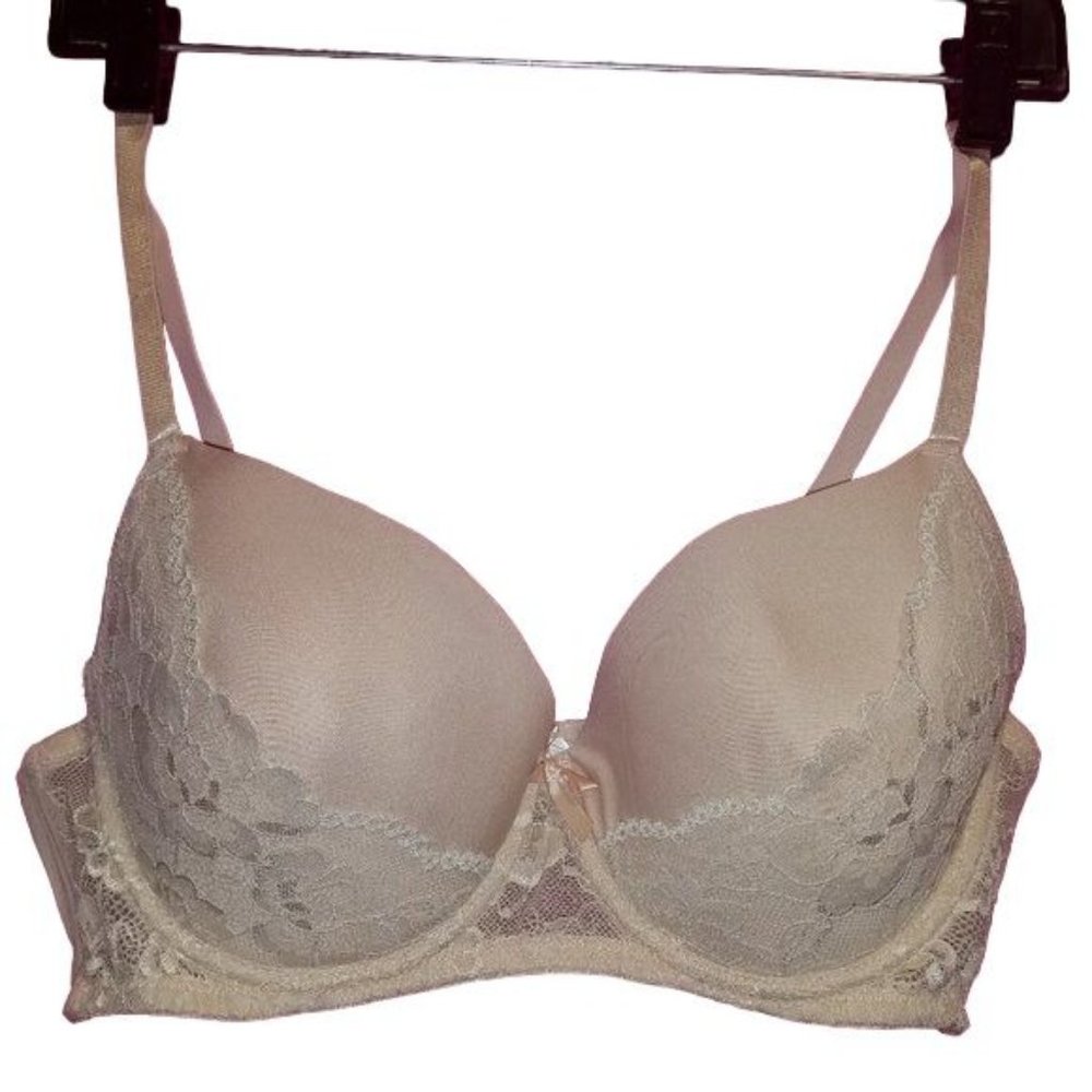 Body Embrace Pink 38C Underwire Push-up 4703-36 Bra